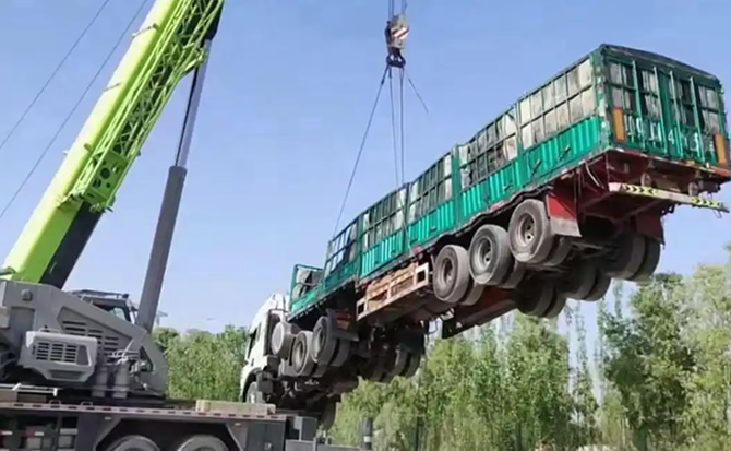 达州道路脱困救援案例
